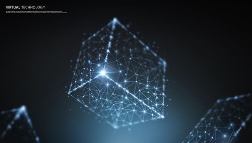 藍色科技感信息技術網(wǎng)格線條光效三維立體空間高清背景海報psd設計素材 83101 設計元素 美工云 meigongyun.com 未歸類